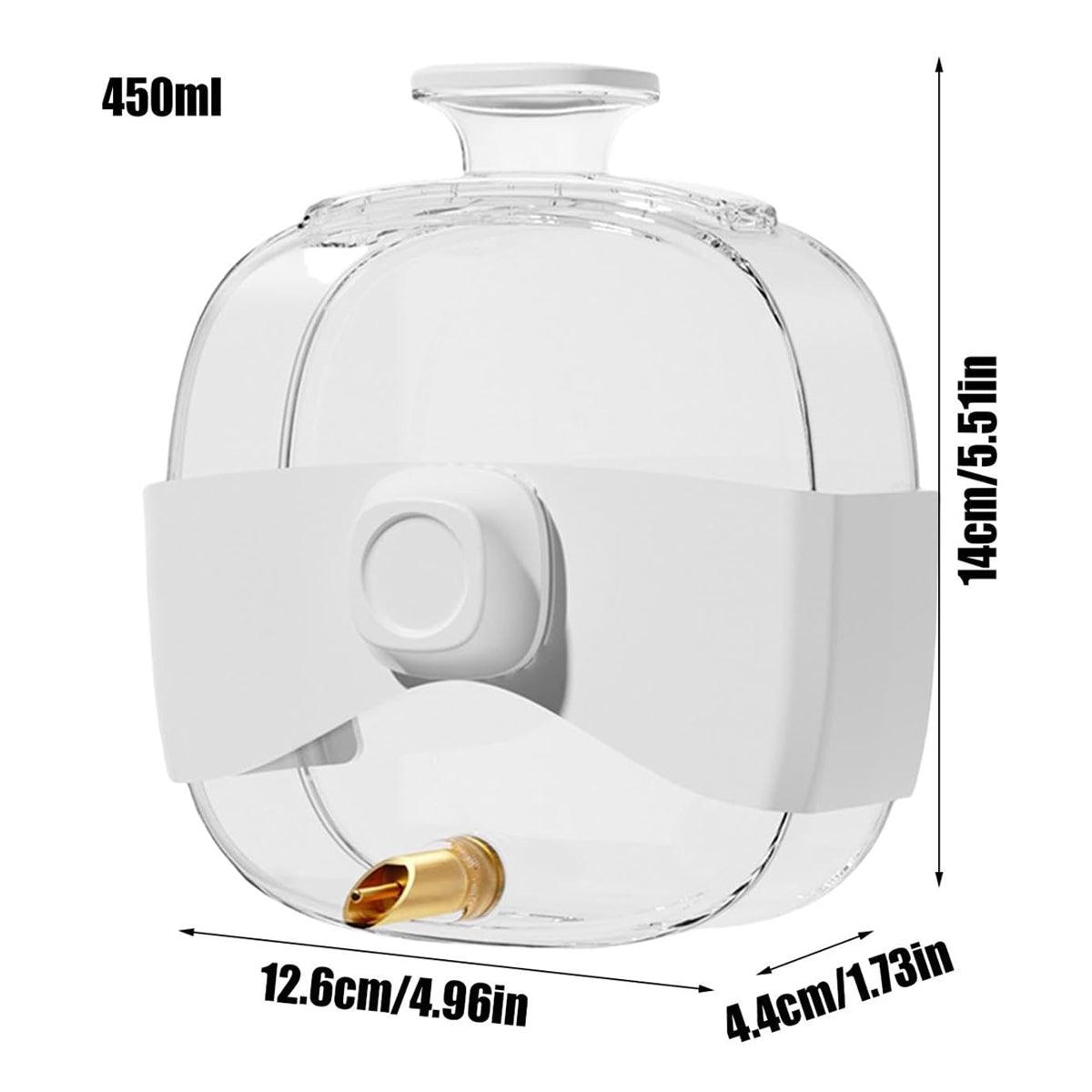 450ml Parrot Water Bottle Bird Drinker Feeder Large Capacity for Birds and Pet V528-BIRD-DRINKER-715830