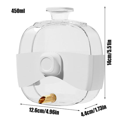 450ml Parrot Water Bottle Bird Drinker Feeder Large Capacity for Birds and Pet V528-BIRD-DRINKER-715830
