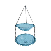 Outdoor Hanging Bird Feeder Bath Garden Patio Decoration for Attracting Birds - Grey V528-BIRD-FEEDER-2-GREY-312969