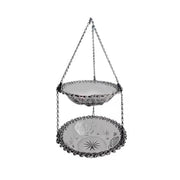 Outdoor Hanging Bird Feeder Bath Garden Patio Decoration for Attracting Birds - Grey V528-BIRD-FEEDER-2-GREY-312969