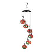 Hanging Hummingbird Feeder Outdoor Garden Nectar Dispenser Attracting Birds - Red Green V528-BIRD-FEEDER-B-611388