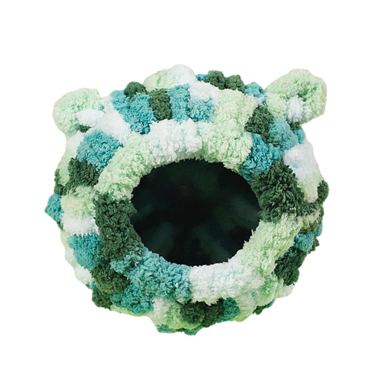Hanging Warm Cotton Nest Hammock Cozy Bed for Parrots and Other Bird Species - Blue V528-BIRD-NEST-BLUE-558361