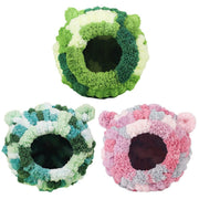 Hanging Warm Cotton Nest Hammock Cozy Bed for Parrots and Other Bird Species - Blue V528-BIRD-NEST-BLUE-558361