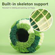 Hanging Warm Cotton Nest Hammock Cozy Bed for Parrots and Other Bird Species - Blue V528-BIRD-NEST-BLUE-558361