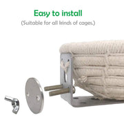 Birds Nest Parrot Straw Nest for Small Animal Nesting Material Bedding - Hemp Rope V528-BIRD-NEST-MA-L-644254