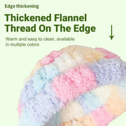 Parrot Winter Warm Nest Fluffy Cotton Hanging Bed Colourful Bird Cage House - Pink V528-BIRD-NEST-MHT-254657