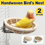 Birds Nest Parrot Straw Nest for Small Animal Nesting Material Bedding - Cotton Rope V528-BIRD-NEST-MIAN-L-626591