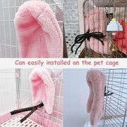 Cozy Bird Blanket Shawl Parrot Snuggle Cabin Plush Hanging Cotton Nest Bedding - Purple-M Size V528-BIRD-NEST-PURPLE-M-623606
