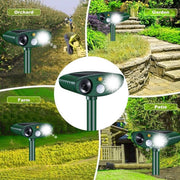 Solar Powered Ultrasonic Animal Bird Repeller Outdoor Pest Insect Control Device V528-BIRD-REPELLER-945602