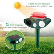 Solar Powered Ultrasonic Animal Bird Repeller Outdoor Pest Insect Control Device V528-BIRD-REPELLER-945602