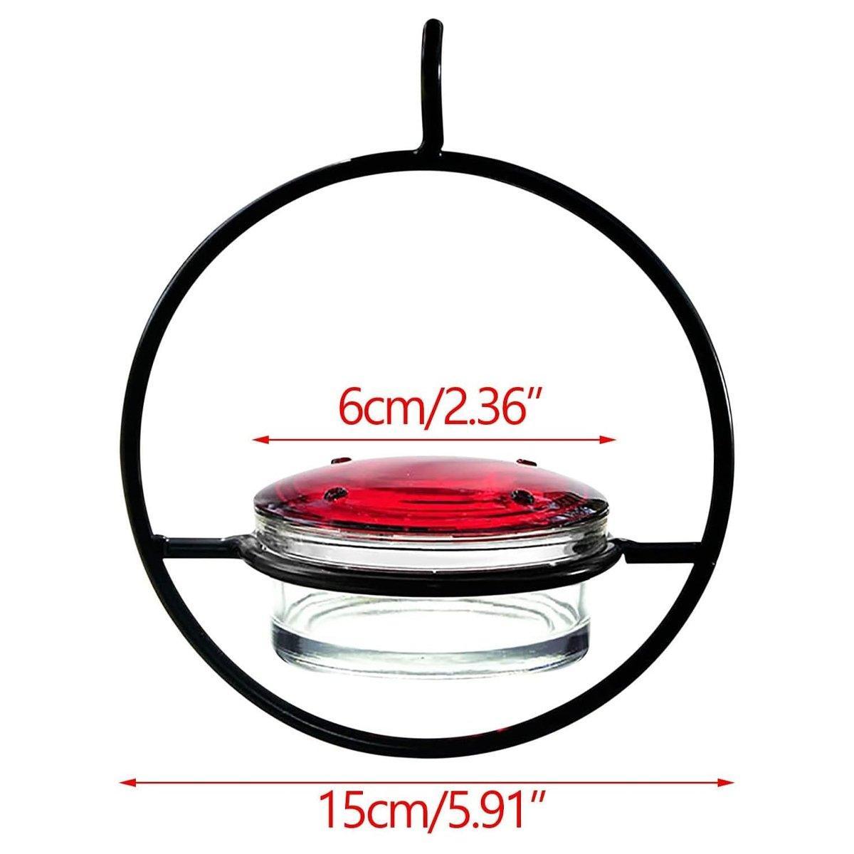 Metal Hummingbird Feeder Simple Design Durable Outdoor Garden Bird Water Feeder V528-BIRD-WATER-BOWL-A-282693