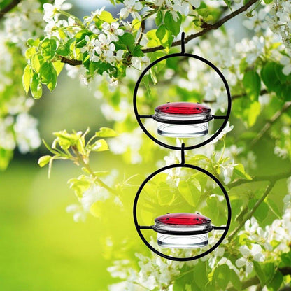 Metal Hummingbird Feeder Simple Design Durable Outdoor Garden Bird Water Feeder V528-BIRD-WATER-BOWL-A-282693