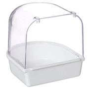 Bird Water Bath Tub For Pet Cage Hanging Bowl Parrot Birdbath Pet Cleaning - Blue V528-BIRDBATHTUB-BLUE-250647