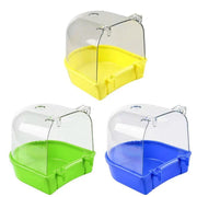 Bird Water Bath Tub For Pet Cage Hanging Bowl Parrot Birdbath Pet Cleaning - Pink V528-BIRDBATHTUB-PINK-838586