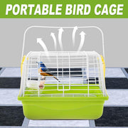 Portable Parrot Exterior Cage Small Bird Cage Outdoor Flight Cage for Pets V528-BIRDCAGE-BP-784925