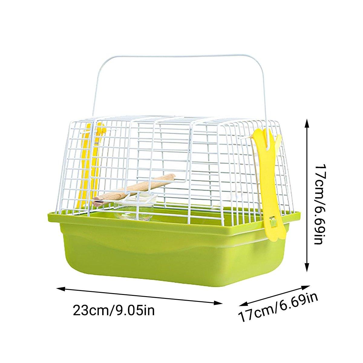 Portable Parrot Exterior Cage Small Bird Cage Outdoor Flight Cage for Pets V528-BIRDCAGE-BP-784925