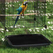 30pcs Disposable Birdcage Liner Pads Pet Cage Liner Bedding for Birds and Parrot V528-BIRDCAGE-MAT-BLACK-164862