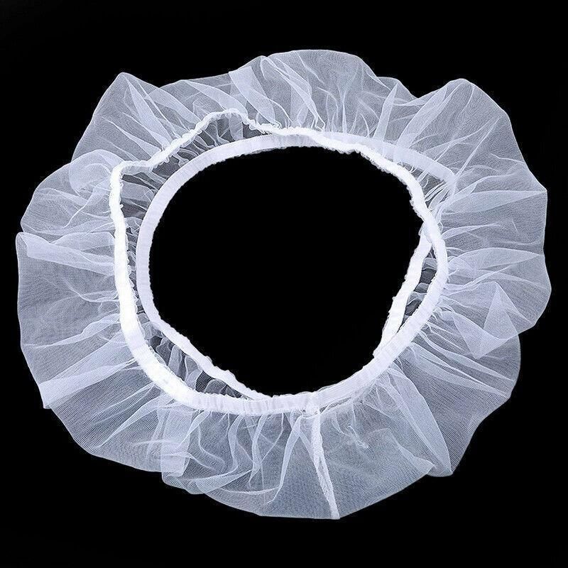 S Size Shell Skirt Mesh Cover Pet Bird Cage Guard Nylon Net Seed Catcher - White V528-BIRDCAGE-S-WHITE-52722