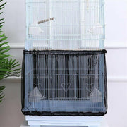 S Size Shell Skirt Mesh Cover Pet Bird Cage Guard Nylon Net Seed Catcher - White V528-BIRDCAGE-S-WHITE-52722