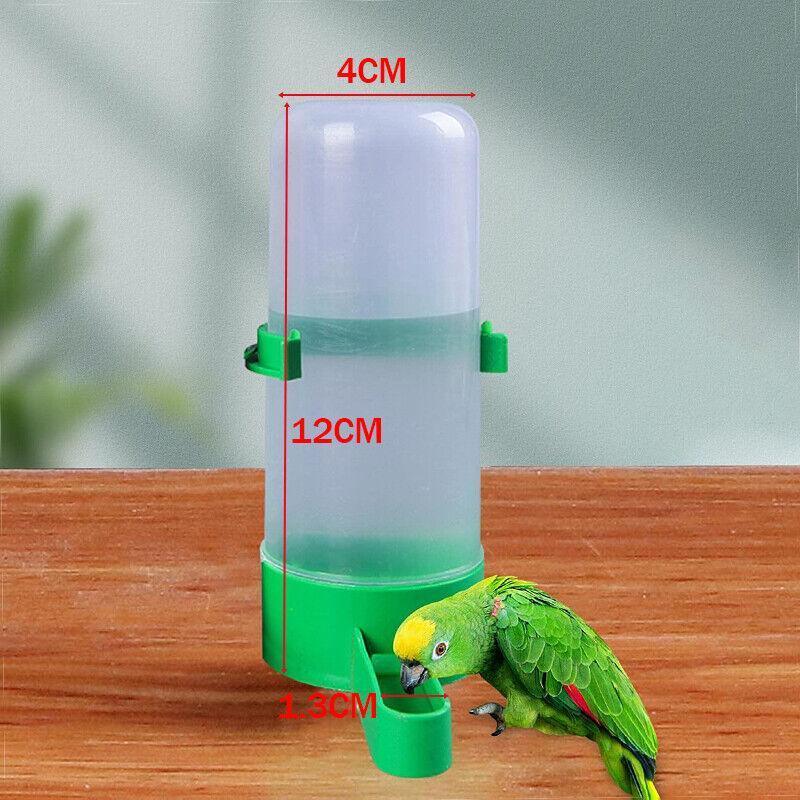 4Pcs/Set Drinker Food Feeder Water Clip For Cage Bird Parrot Cockatiel Budgie Au V528-BIRDDRINKER-4PCS-90230