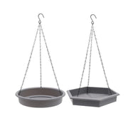 Outdoor Garden Hanging Bird Feeder Garden Automatic Hummingbird Water Feeder - Grey V528-BIRDFEEDER-GREY-872908
