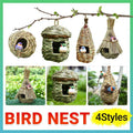 Qttie Bird Nest Breeding Box House Bed Cage Hut Cave Canary Finch Budgie Parrot - Treehouse V528-BIRDNEST-TREEHOUSE-672110