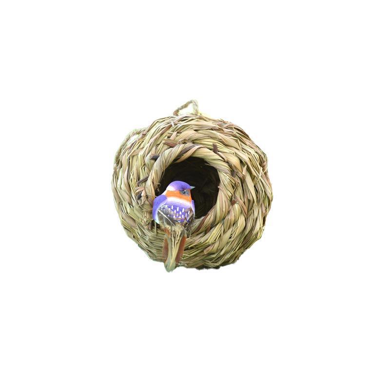 Qttie Bird Nest Breeding Box House Bed Cage Hut Cave Canary Finch Budgie Parrot - Treehouse V528-BIRDNEST-TREEHOUSE-672110