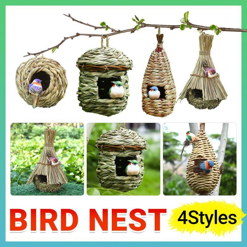 Qttie Bird Nest Breeding Box House Bed Cage Hut Cave Canary Finch Budgie Parrot - Water drop V528-BIRDNEST-WATERDROP-659810