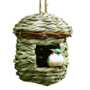 Qttie Bird Nest Breeding Box House Bed Cage Hut Cave Canary Finch Budgie Parrot - Water drop V528-BIRDNEST-WATERDROP-659810