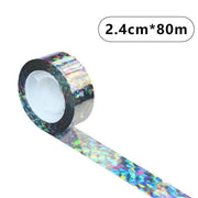 80m Reflective Bird Repellent Tape Double-Sided Flash Ribbon for Garden and Orchard V528-BIRDREPELLENT-2-4CM-80M-65679