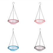Balcony Bird Feeder Hanging Rail Mount Outdoor Suspended Feeding Station Garden - Blue V528-BIRDS-1-BLUE-383587