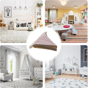 2PCS Triangle Bunting Flag Garland Hanging Flag Banner for Wedding Parties V528-BIRTHDAYBUNTING-MORANDI-2BAG-294428