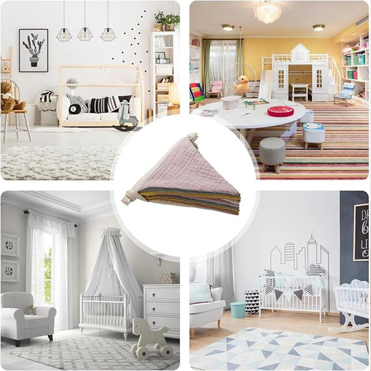 2PCS Triangle Bunting Flag Garland Hanging Flag Banner for Wedding Parties V528-BIRTHDAYBUNTING-MORANDI-2BAG-294428