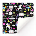 20pcs Cute Animal Cartoon Gift Wrapping Paper for Toys Bookskin and Crafts - Unicorns-20PCS V528-BIRTHDAYS-PAPER-20PCS-HDDJS-591106