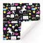 20pcs Cute Animal Cartoon Gift Wrapping Paper for Toys Bookskin and Crafts - Unicorns-20PCS V528-BIRTHDAYS-PAPER-20PCS-HDDJS-591106
