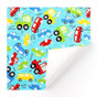 20pcs Cute Animal Cartoon Gift Wrapping Paper for Toys Bookskin and Crafts - Blue Car-20PCS V528-BIRTHDAYS-PAPER-20PCS-LDXJC-335547