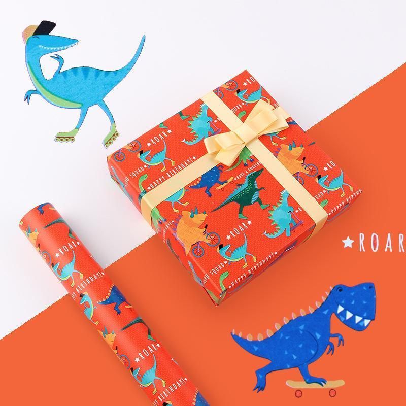20pcs Cute Animal Cartoon Gift Wrapping Paper for Toys Bookskin and Crafts - Submarines-20PCS V528-BIRTHDAYS-PAPER-20PCS-QST-327787