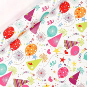 3 Pack Colorful Celebration with Premium Present Wrapping Paper - CSQQ V528-BIRTHDAYS-PAPER-3PCS-CSQQ-958174