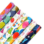 3 Pack Colorful Celebration with Premium Present Wrapping Paper - QQLW V528-BIRTHDAYS-PAPER-3PCS-QQLW-442732