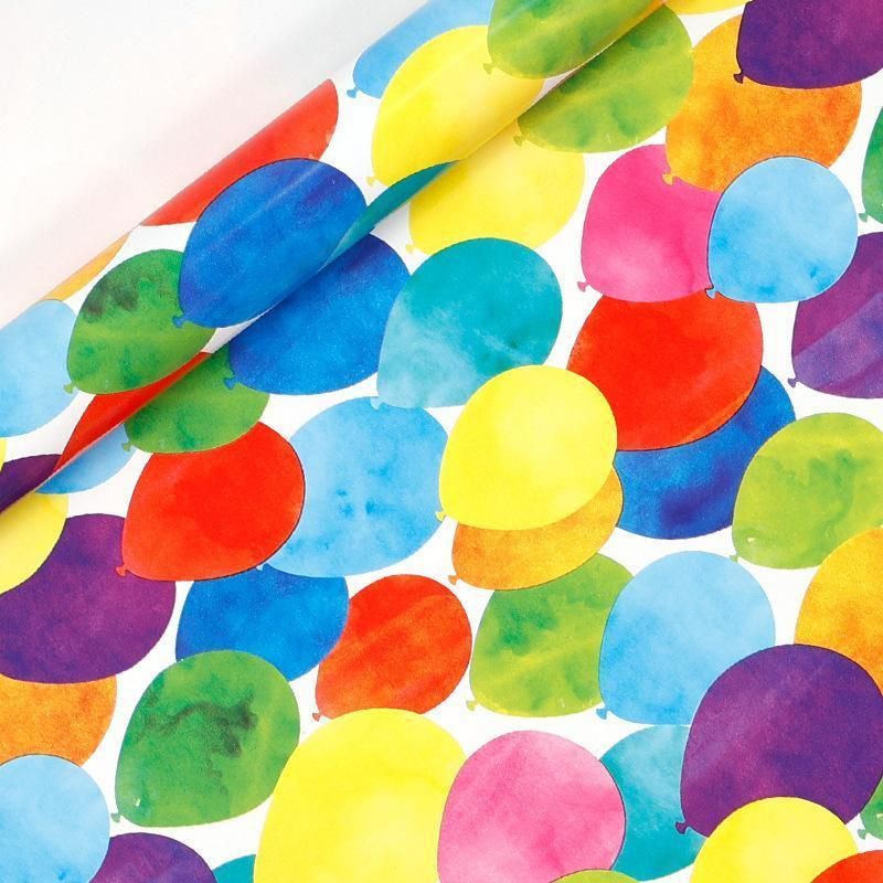 3 Pack Colorful Celebration with Premium Present Wrapping Paper - QQLW V528-BIRTHDAYS-PAPER-3PCS-QQLW-442732