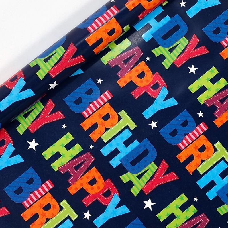 3 Pack Colorful Celebration with Premium Present Wrapping Paper - QQLW V528-BIRTHDAYS-PAPER-3PCS-QQLW-442732