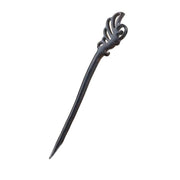 Retro Wooden Carved Hair Sticks Women Hairpin Barrette Chopsticks Accessories - D V528-BL-D24088