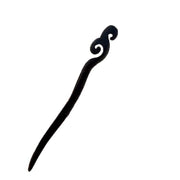 Retro Wooden Carved Hair Sticks Women Hairpin Barrette Chopsticks Accessories - D V528-BL-D24088