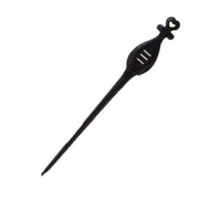 Retro Wooden Carved Hair Sticks Women Hairpin Barrette Chopsticks Accessories - D V528-BL-D24088