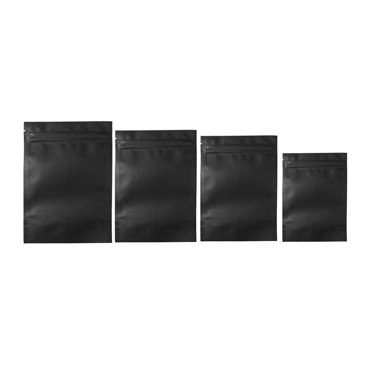 100PCS Black Aluminum Bag Mylar Foil Pouch Heat Sealer Food Storage Package Bags - 10x15cm V528-BLACKBAG-100PCS-10X15-958960