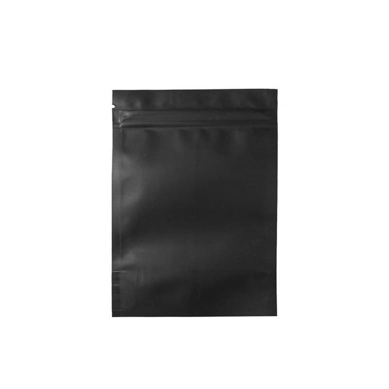 100PCS Black Aluminum Bag Mylar Foil Pouch Heat Sealer Food Storage Package Bags - 10x15cm V528-BLACKBAG-100PCS-10X15-958960