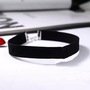 Black Velvet Choker Necklace - Perfect For The 90S Grunge Look V528-BLACKVELVETNECKLACE-30MM802135