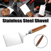 Stainless Steel Cooking Shovel Teppanyaki Spatula Pancake Steak Flipper Tool V528-BLADE-285MM-197654