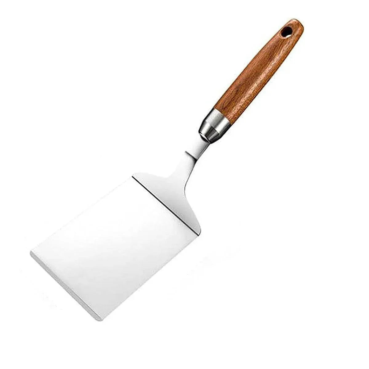 Stainless Steel Cooking Shovel Teppanyaki Spatula Pancake Steak Flipper Tool V528-BLADE-285MM-197654