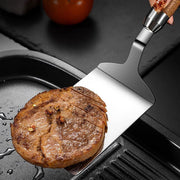 Stainless Steel Cooking Shovel Teppanyaki Spatula Pancake Steak Flipper Tool V528-BLADE-285MM-197654